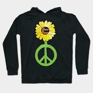 Hippie Flower Power Tree Hoodie